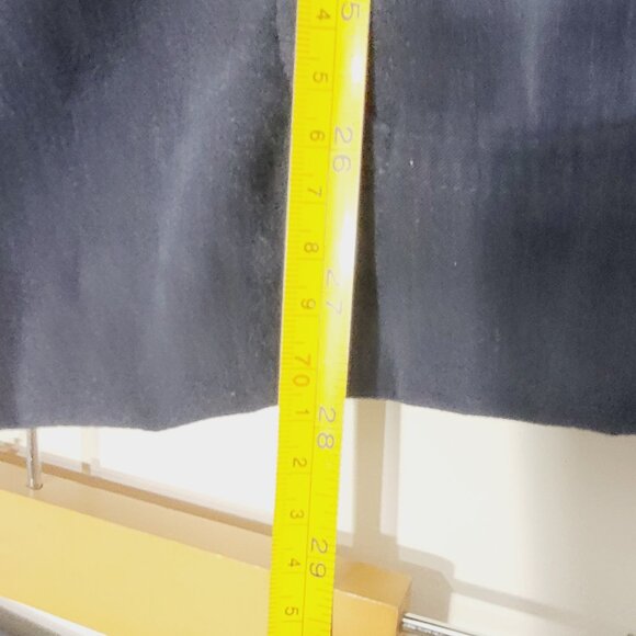 Lana Lee Petite Vintage Navy Blue Set Sleeveless Vest Matching Skirt Plus Sz 16 - Picture 10 of 16